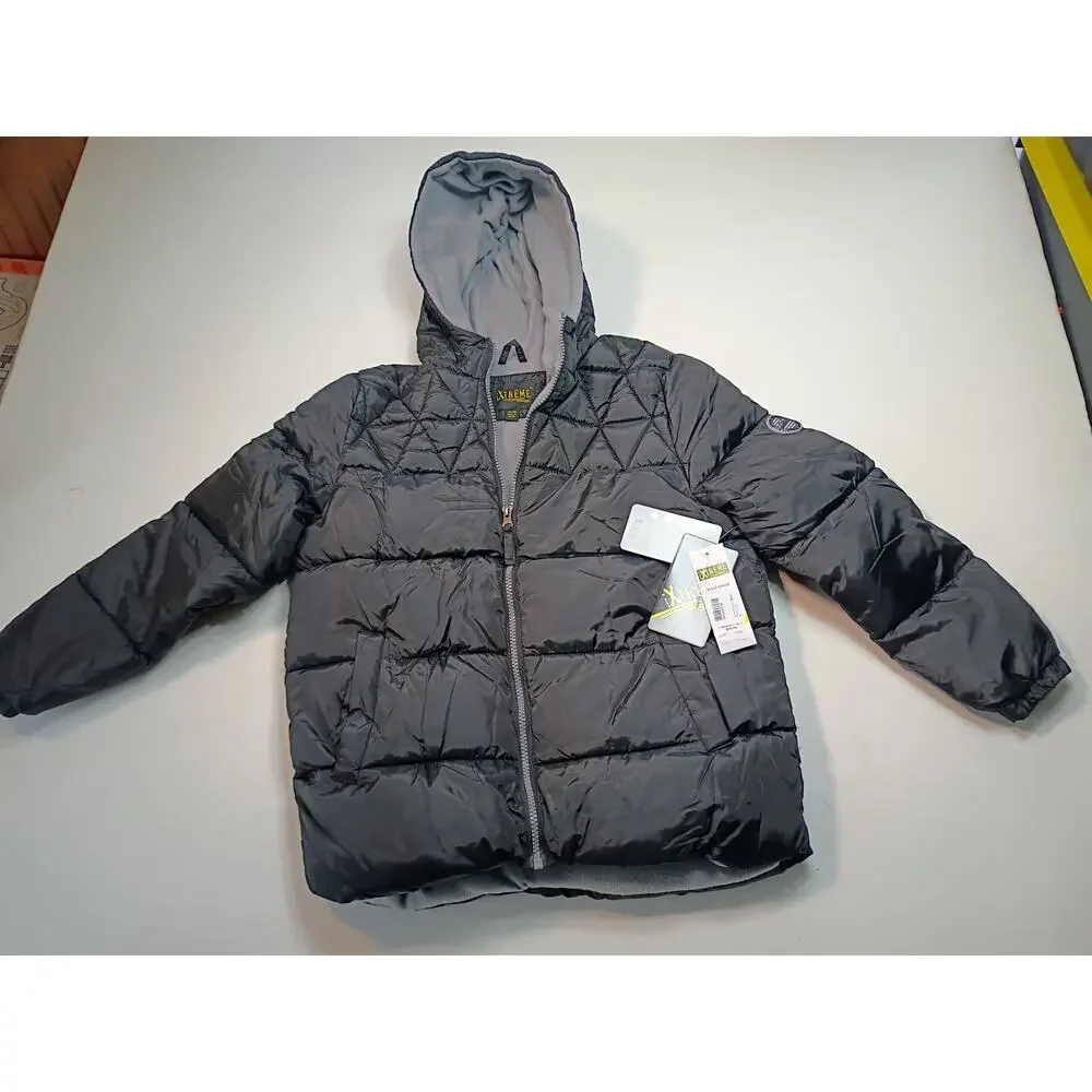 iXtreme Boys Black Puffer Jacket - Size 10-12 - NWT